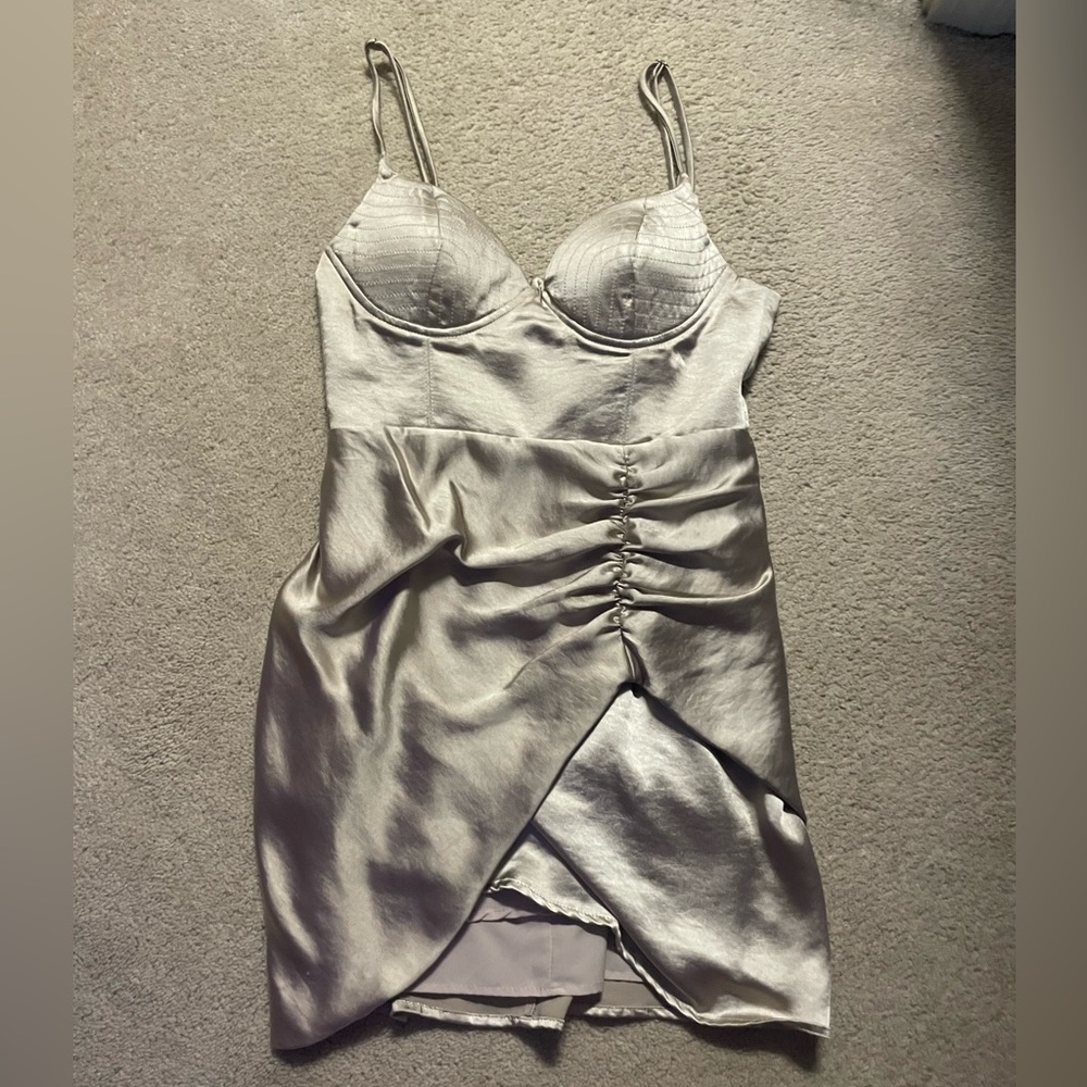 Rose gold homecoming dress
